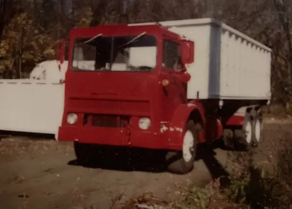 Vintage Pryer Disposal truck from the company's early years